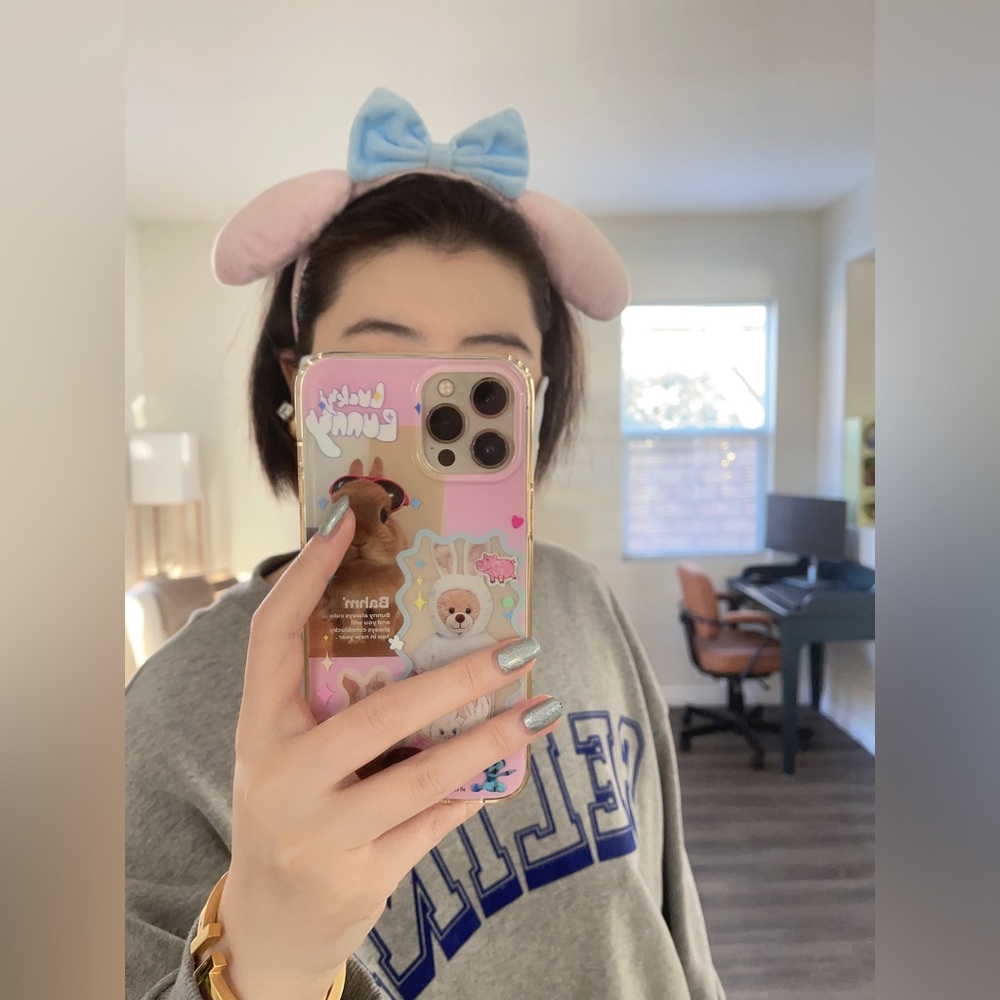 Pink Bunny bow headband｜Molody｜Sanrio｜Adult or child｜ makeup headband